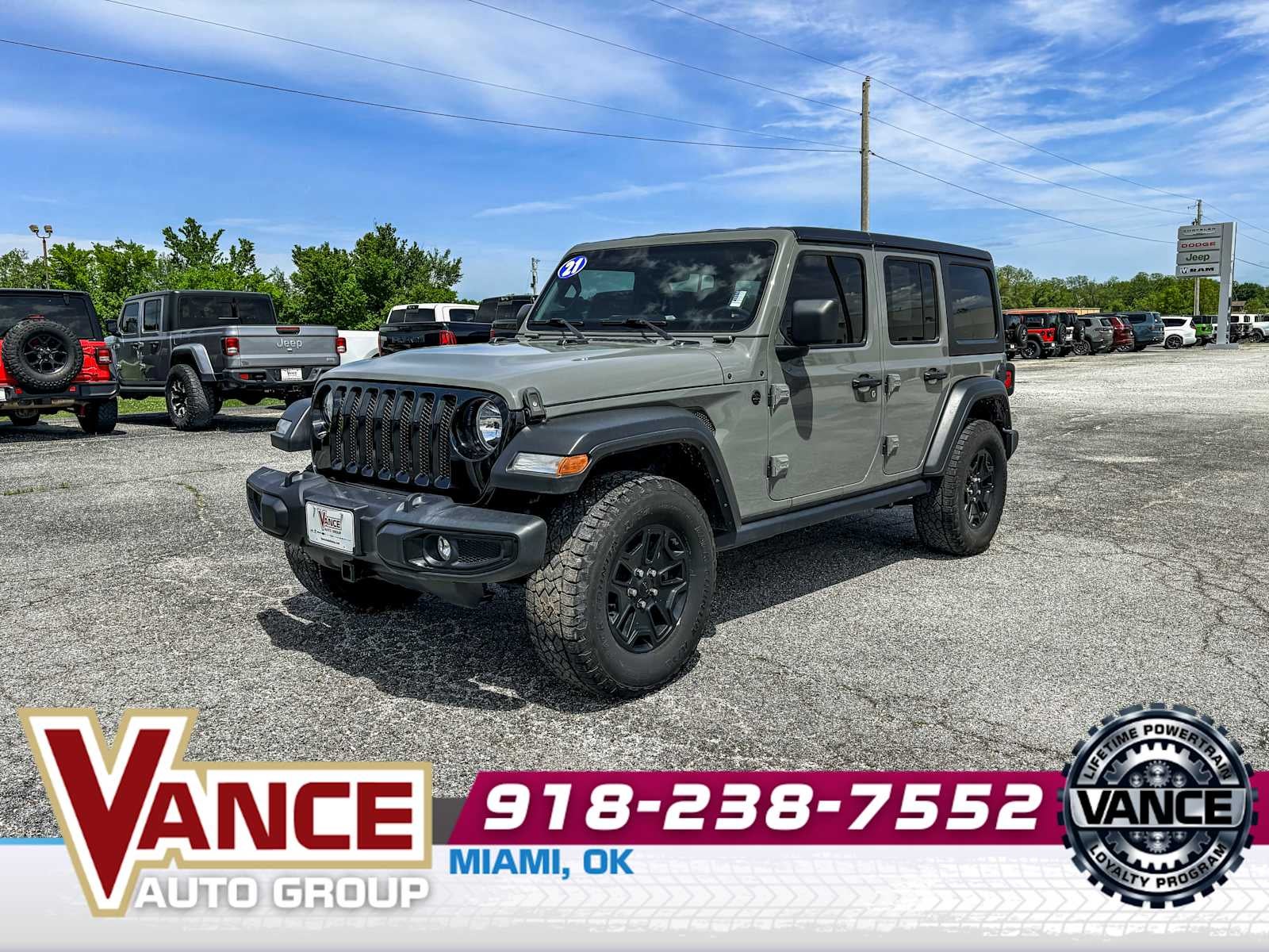 2021 Jeep Wrangler Unlimited Willys Sport 4x4