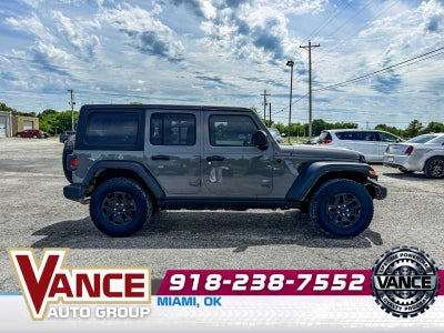 2021 Jeep Wrangler Unlimited Willys Sport 4x4