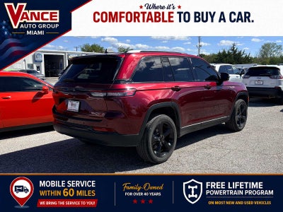 2025 Jeep Grand Cherokee Altitude X 4x4
