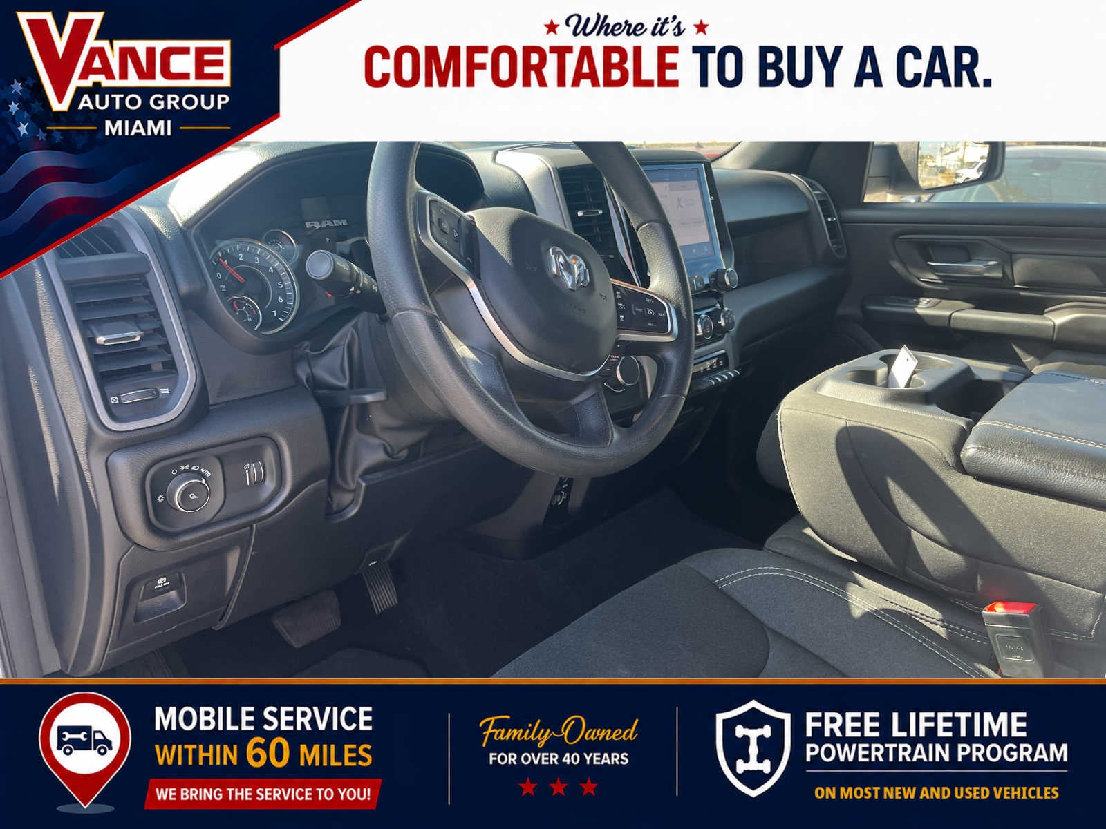 2025 RAM Ram 1500 Tradesman Crew Cab 4x2 5'7' Box