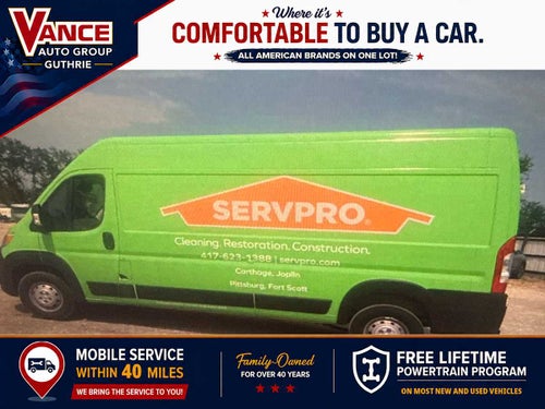 2023 RAM ProMaster Cargo Van 2500 High Roof 159" WB