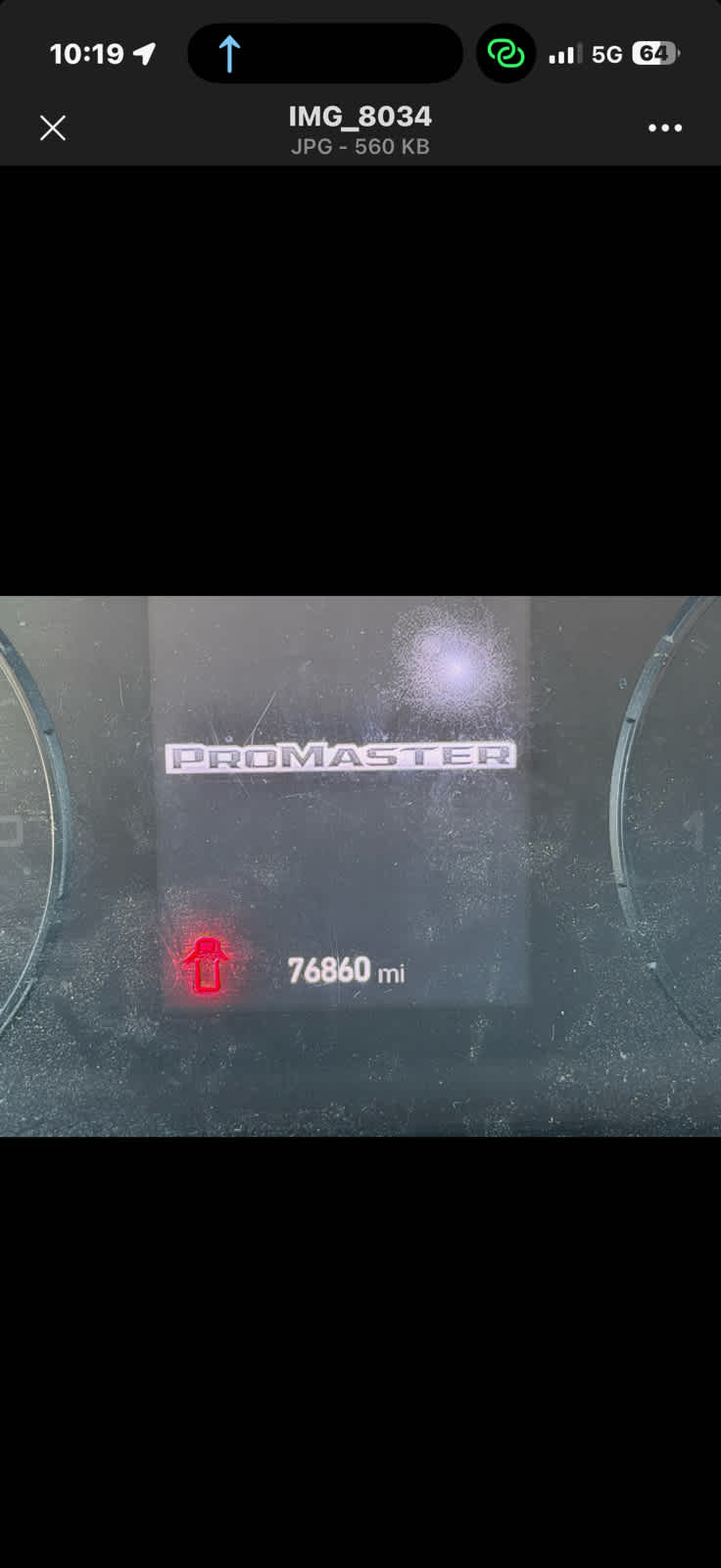 2023 RAM ProMaster Cargo Van 2500 High Roof 159" WB