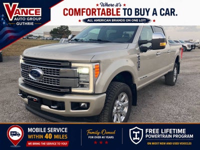 2017 Ford Super Duty F-350 SRW Platinum