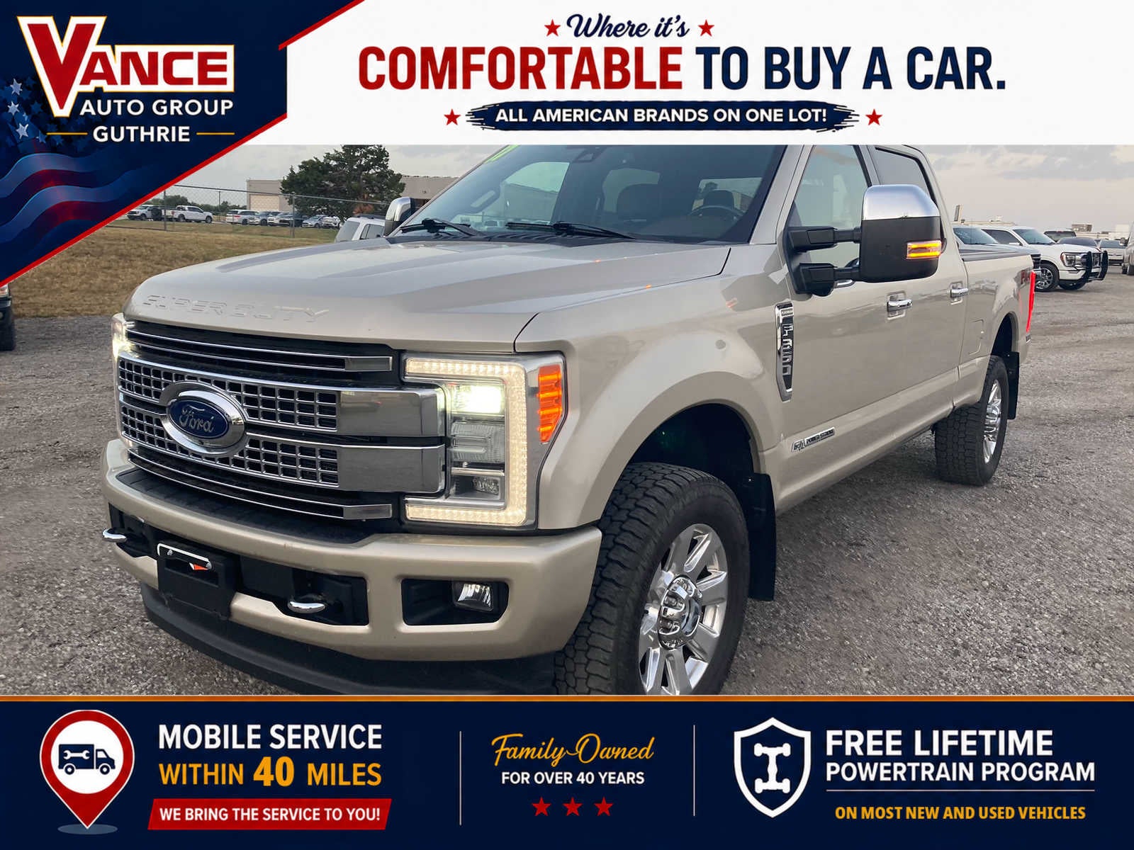 2017 Ford Super Duty F-350 SRW Platinum
