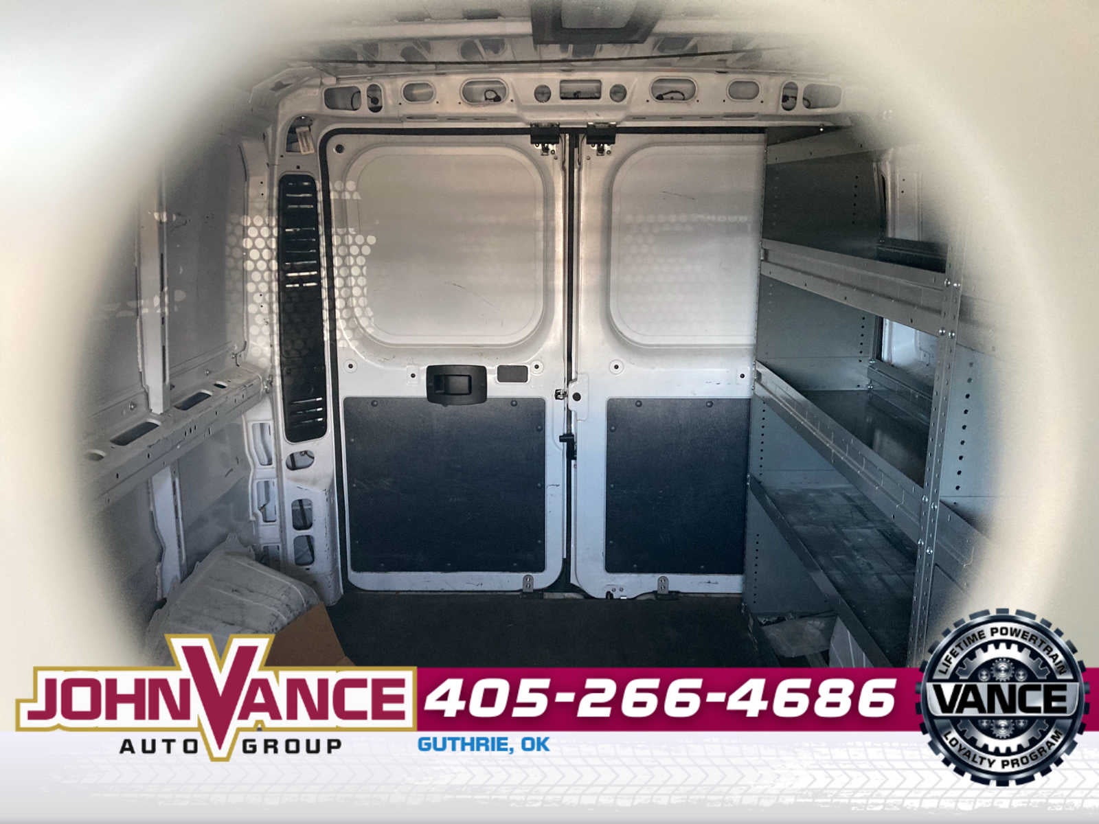 2019 RAM ProMaster Cargo Van 1500 Low Roof 136" WB