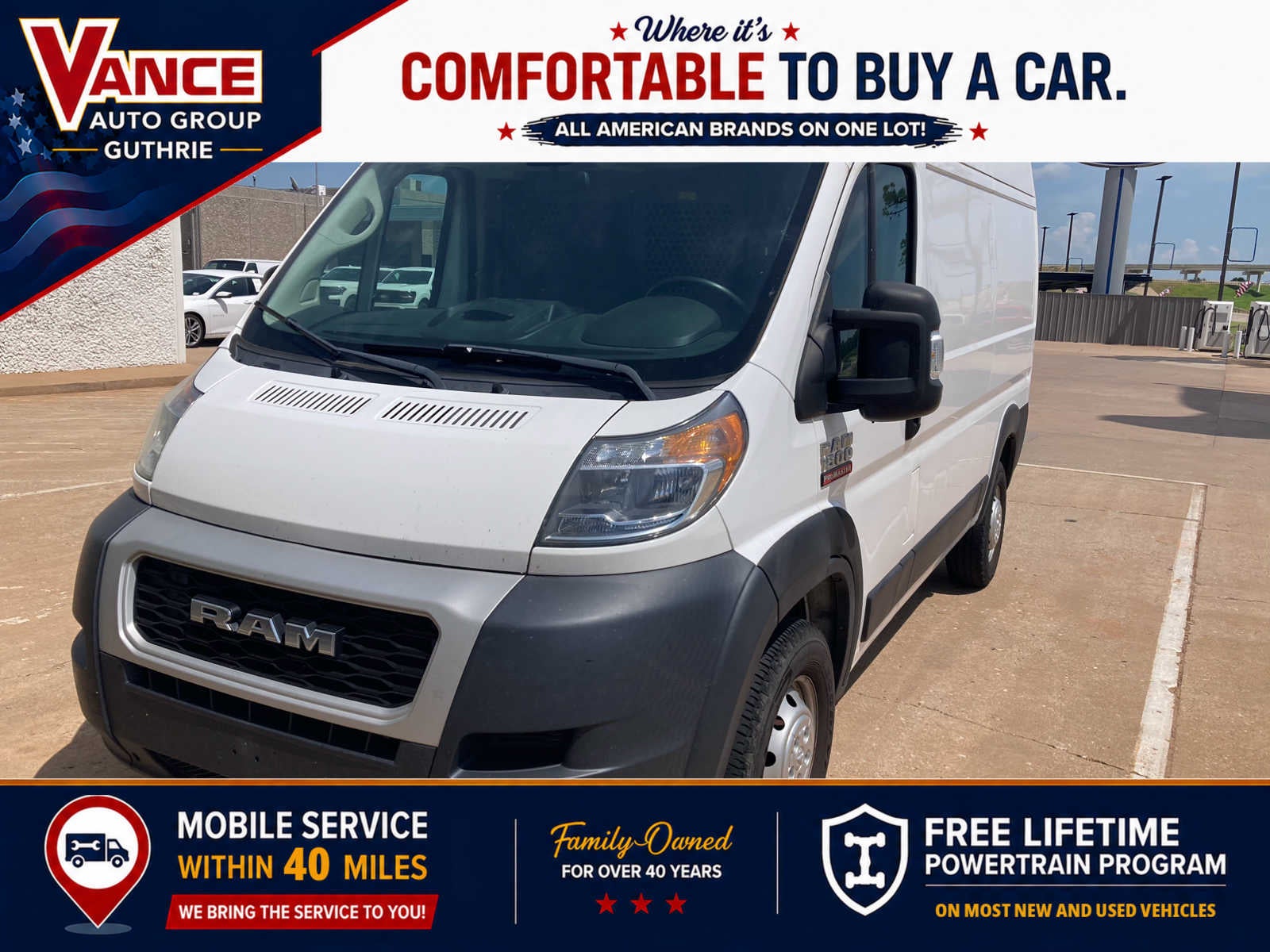 2019 RAM ProMaster Cargo Van Base
