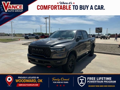 2025 RAM Ram 1500 Rebel Crew Cab 4x4 5'7' Box