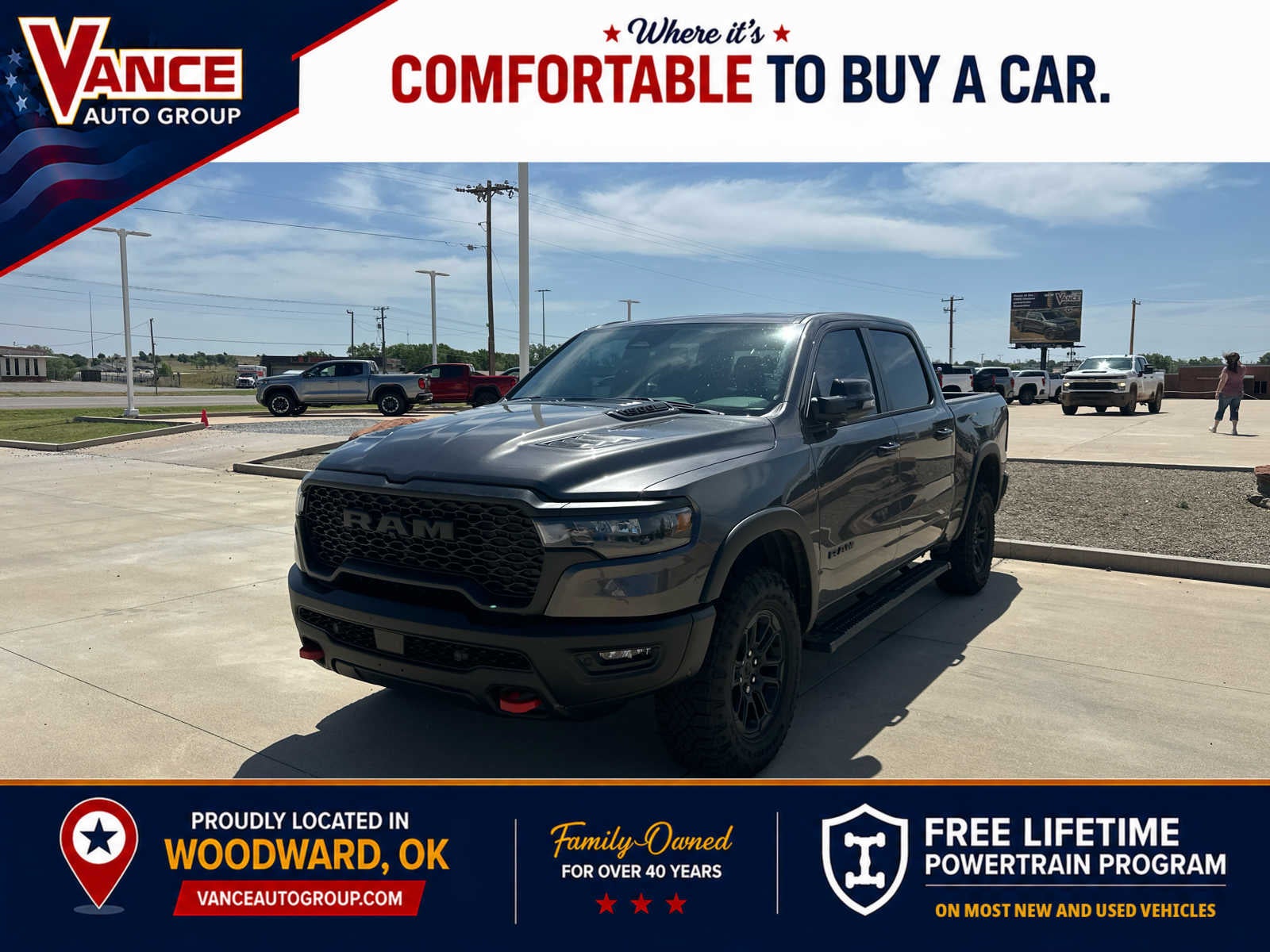 2025 RAM Ram 1500 Rebel Crew Cab 4x4 5'7' Box