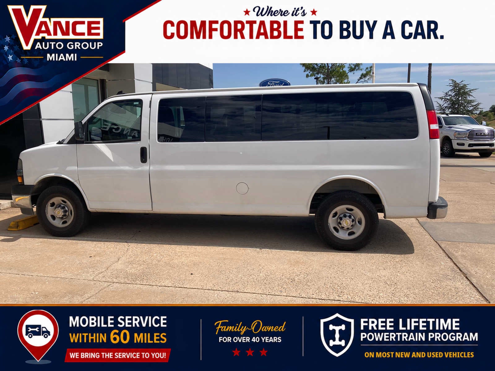 2025 Chevrolet Express Passenger 1LT