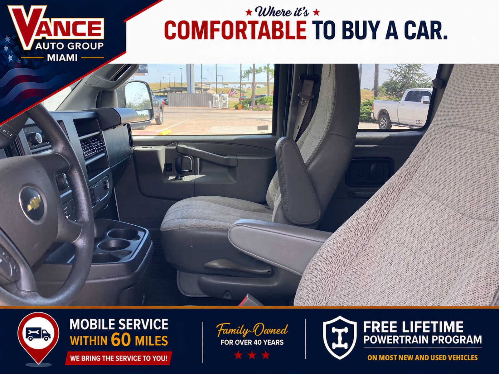 2025 Chevrolet Express Passenger 1LT