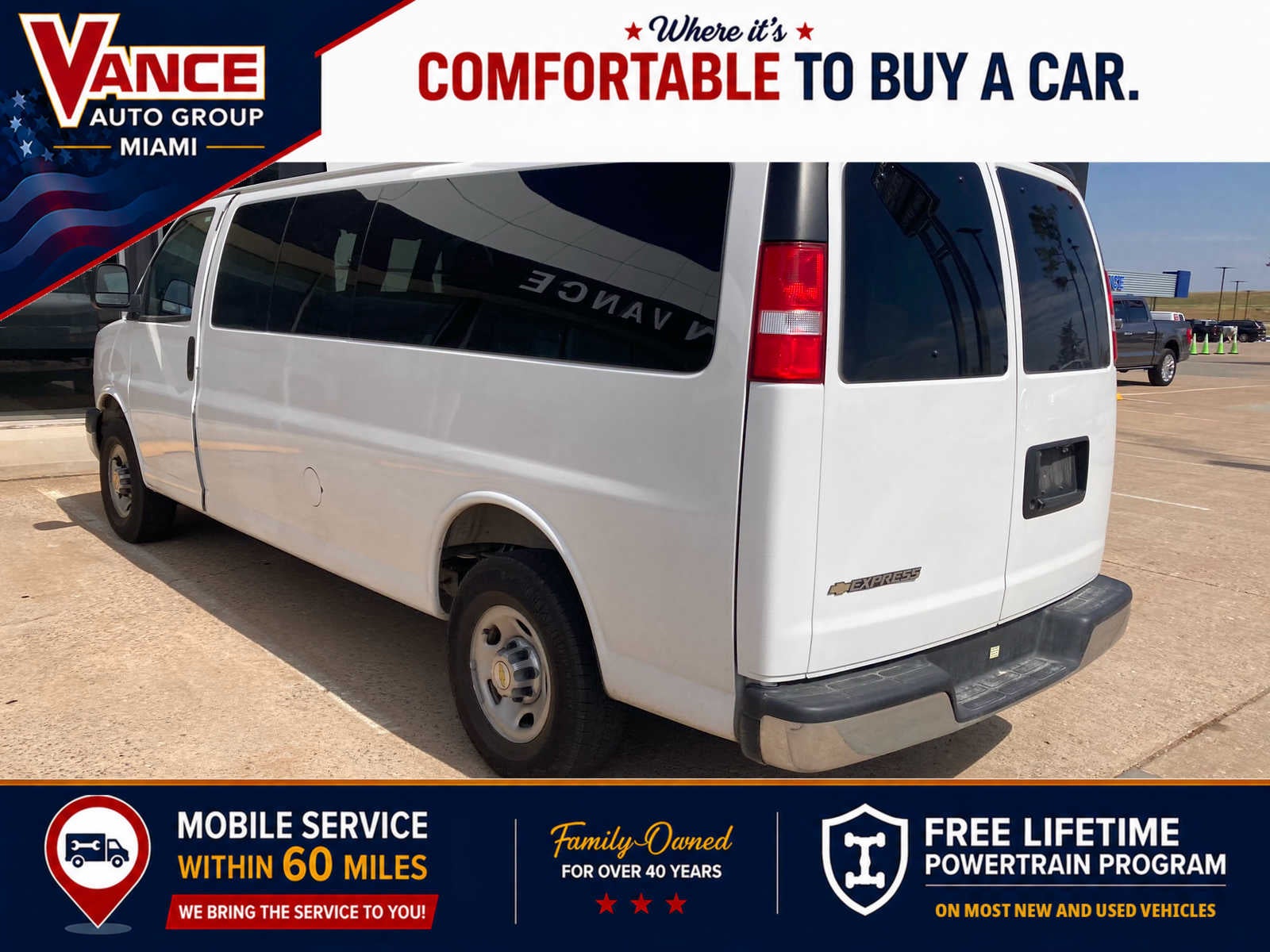 2025 Chevrolet Express Passenger 1LT